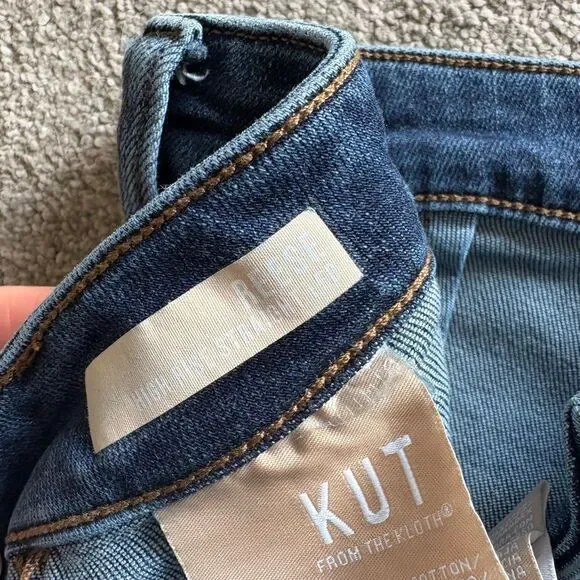 Kut from the Kloth Reese High Rise Straight Leg - size 8 - Picture 4 of 4